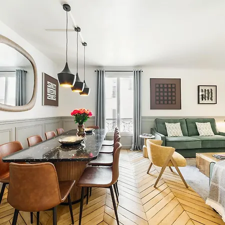 Apartmán Livinparis - Luxury Ac 4 Bedrooms Opera Lafayette Ii *