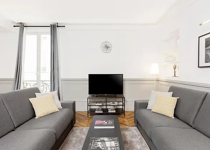 شقة Livinparis - Luxury Ac 4 Bedrooms Opera Lafayette Ii باريس