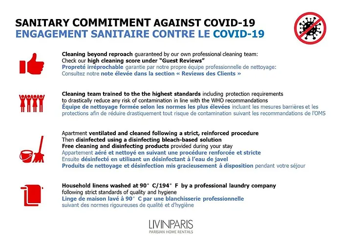 Livinparis - Luxury Ac 4 Bedrooms Opera Lafayette Ii شقة باريس